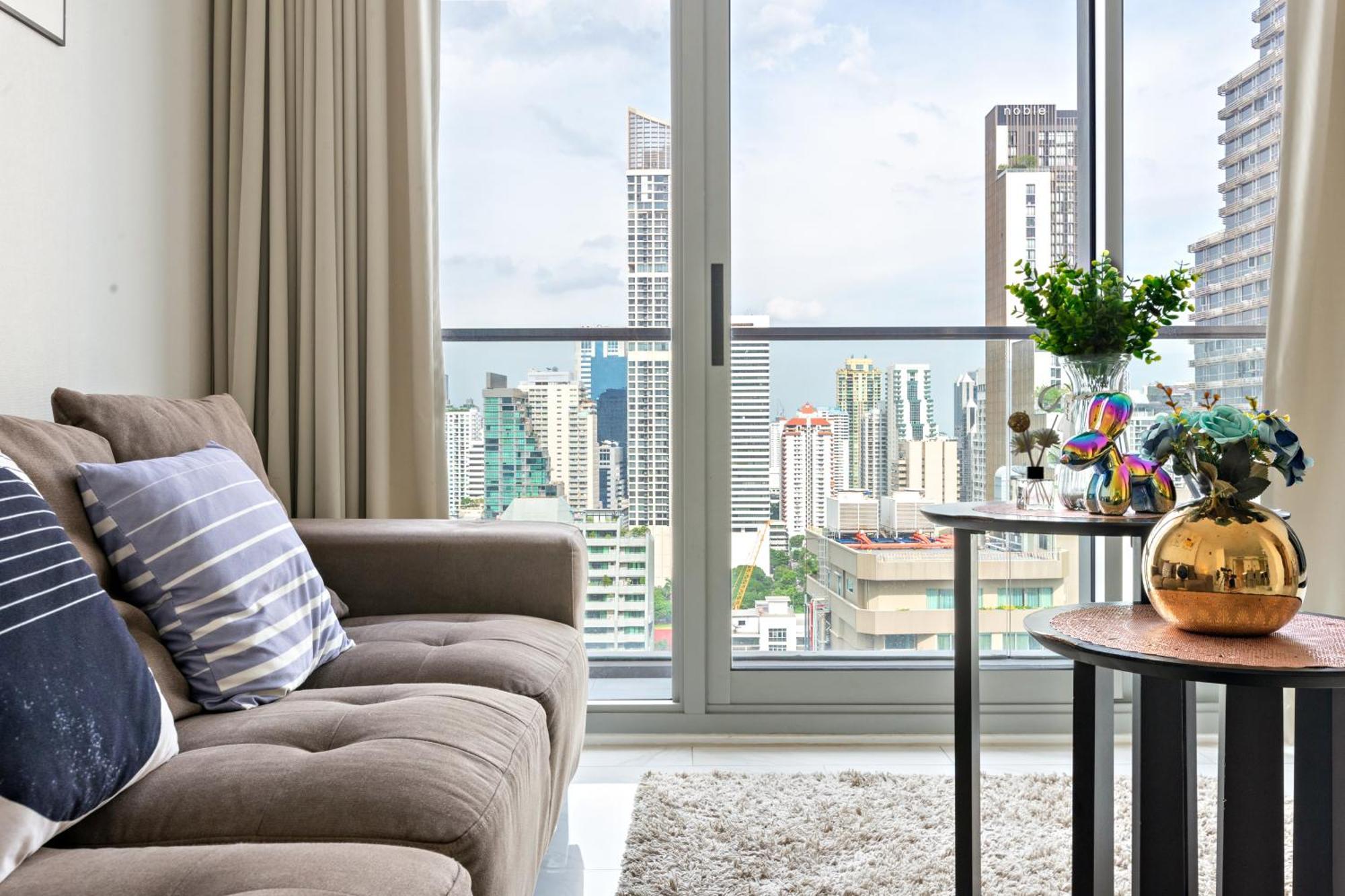 Apartament The Echelon Sukhumvit 11 By Lefoyer Bangkok Zewnętrze zdjęcie
