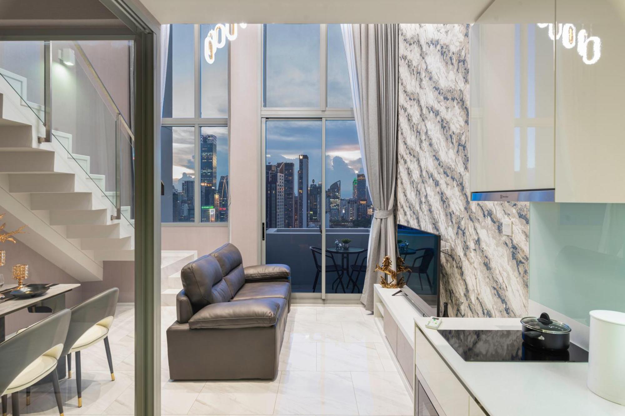 Apartament The Echelon Sukhumvit 11 By Lefoyer Bangkok Zewnętrze zdjęcie